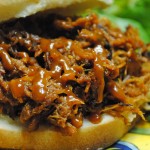Pulled Pork Barbecue Sandwich